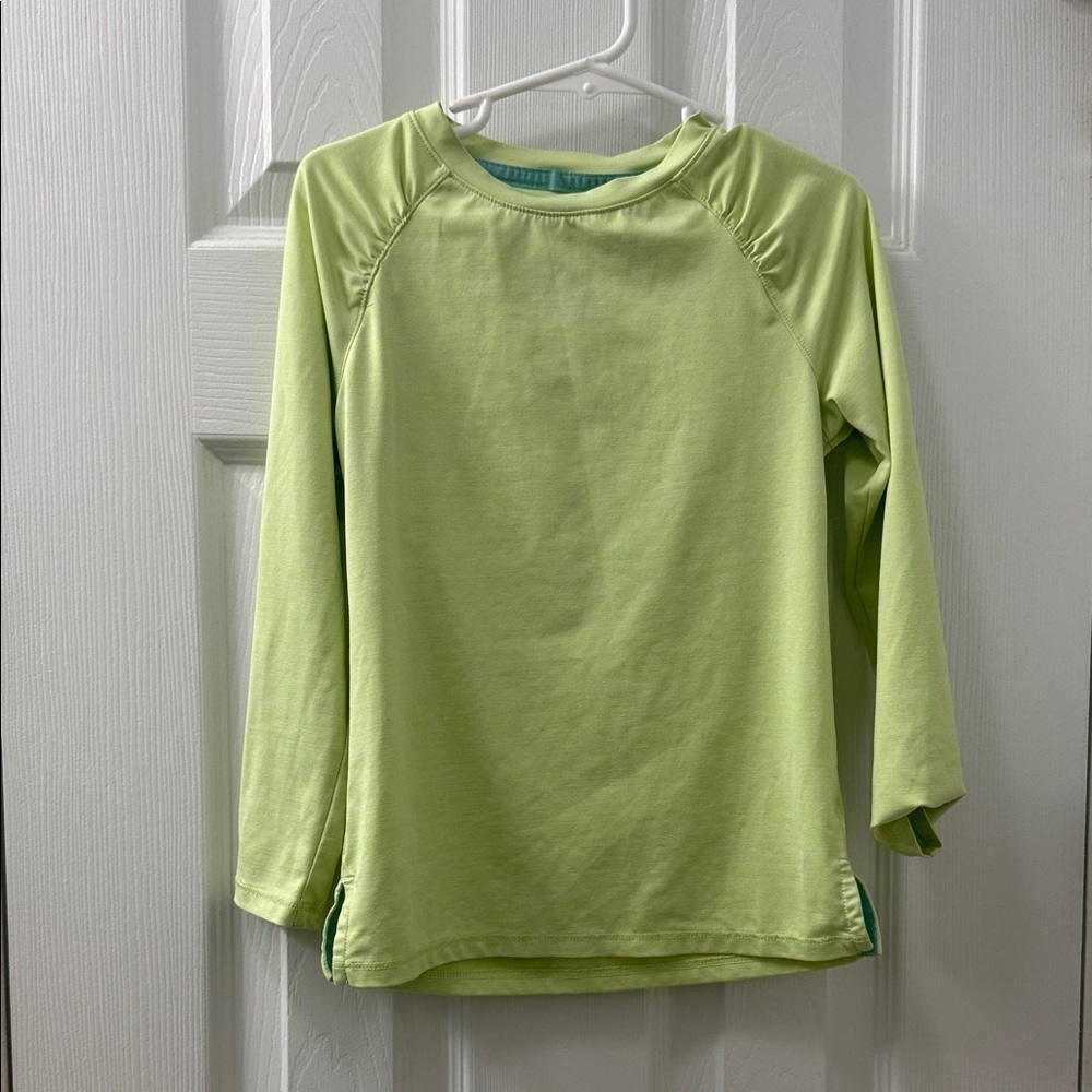 All in Motion Light Green Long Sleeve Tee